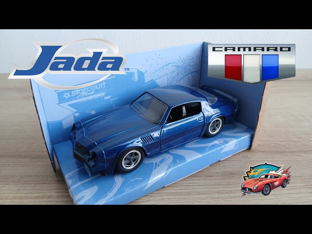 Vídeo relacionado con Jada Stranger Things Coche Chevy Camaro Metal 1979 Z28 con Moneda 1:24