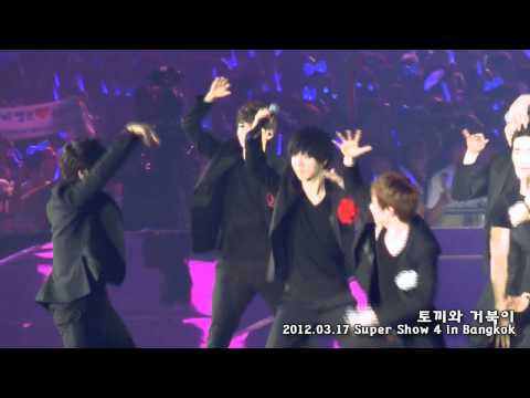 [Yesung] 2012.03.17 SS4 in Bangkok - Wonder Boy, Rokkukko, Walking