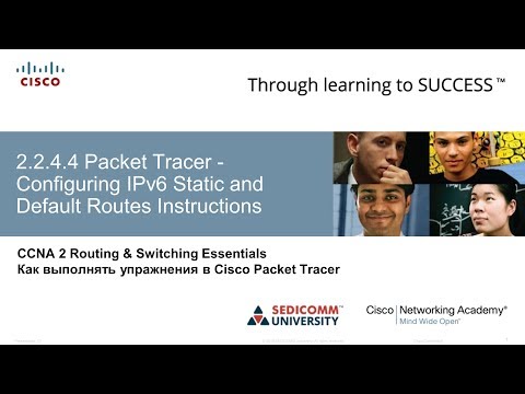 Курс Молодого Бойца Часть 2 2020 CCNA 2 RSE 2.2.4.4 Packet Tracer - Настройка статических маршрутов