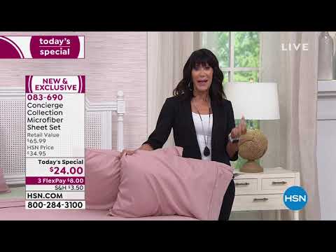 HSN | Bedding Essentials 08.20.2019 - 11 AM
