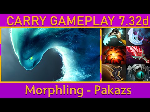 🌟Dota 2 Pakazs Morphling Carry Pro Gameplay