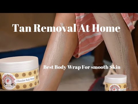Best Tan Removal remedy At Home|| Indrani Cosmetics| Chocolate Body Wrap||