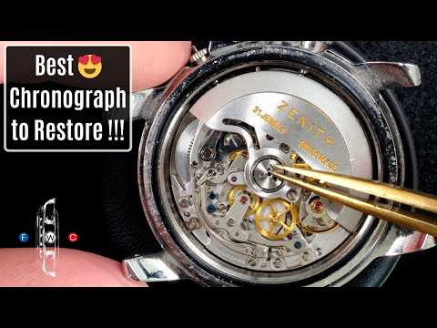 I Restored a Broken $7,000 Zenith El Primero Rainbow