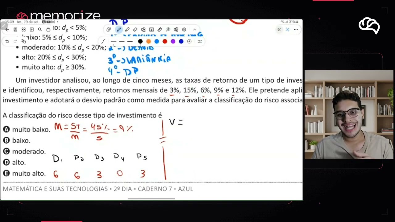 Resolução em Vídeo — Questão 161 ENEM 2025 Belém