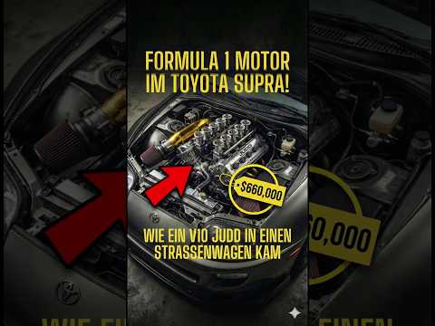 Ein F1-Motor in einem Supra? Ist das überhaupt möglich?! 🤯🏎️