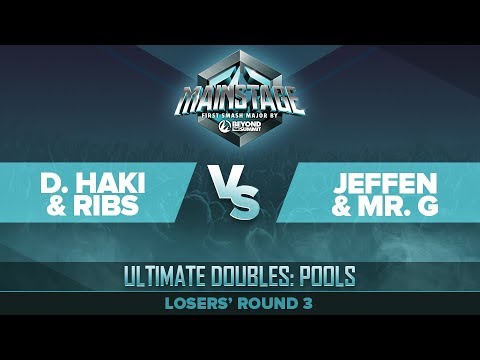 D. Haki/Ribs vs Jeffen/MR. G - Losers' Round 3: Ultimate Doubles Pools - Mainstage