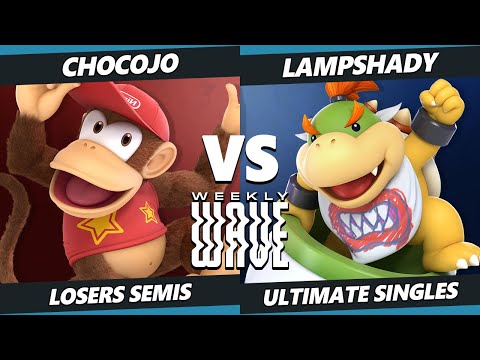 Weekly Wave 23 Losers Semis - Chocojo (Diddy Kong) Vs. LampShady (Ice Climbers) SSBU Ultimate