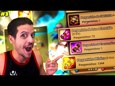 MONAGUA ABENÇOOU !? CHUVA DE ÁGUA... SUPER MEGA SUMONADA, PART 3 - Summoners War: Sky Arena