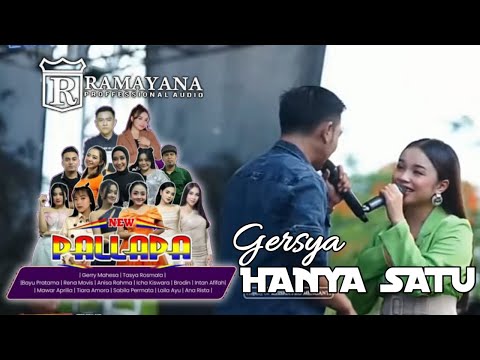 HANYA SATU Gersya NEW PALLAPA LIVE WRINGINANOM GRESIK 19 NOVEMBER 2023