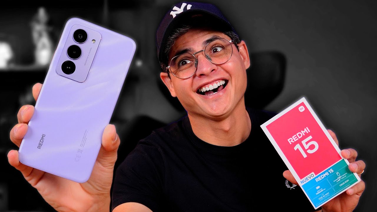 Miniatura da avaliação em vídeo de Smartphone Xiaomi Redmi 15 256GB Cinza Titan