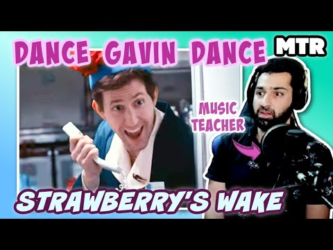 Dance Gavin Dance - Strawberry's Wake - Reactionalysis (Music Teacher Reaction)