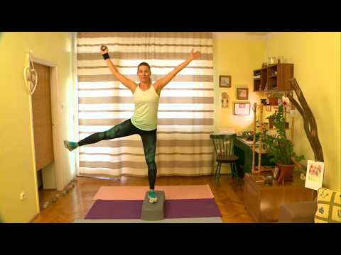 Kovács Bernadett Kardió Intervall Edzés (step padon)