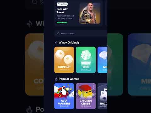 👆 New Crypto Casino Winzy #casino #fyp #usa #bonus #slots #casinogames #winners #luck #shorts