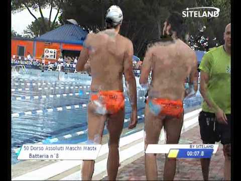 Serie 8 dei 50 Dorso  Assoluti Maschi Master - 11 Memorial Andrea Bettiol