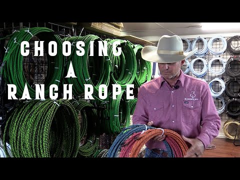 Choosing a Ranch Rope