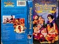 Closing To Disney S Sing Along Songs Heigh Ho 1990 VHS