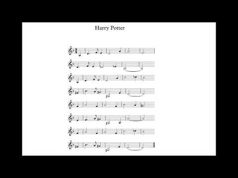 Harry Potter melodi piano