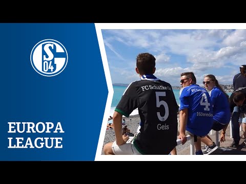 Nizza in königsblauer Hand