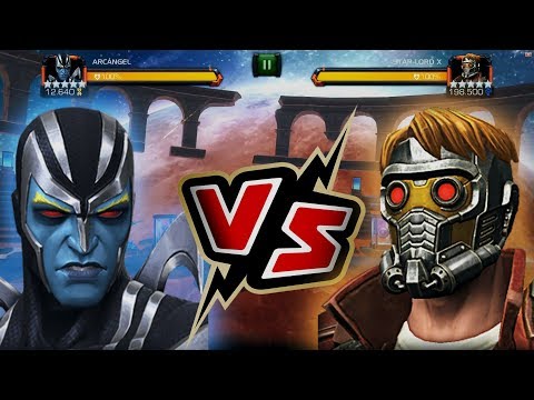 Arcangel 5* 5/65 VS Starlord X (Labyrinth of Legends)