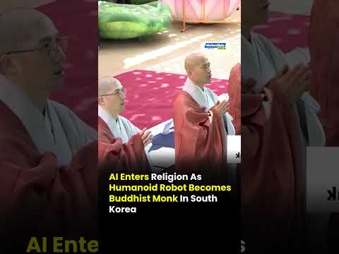 AI Enters Religion As Humanoid Robot Becomes Buddhist Monk In South Korea