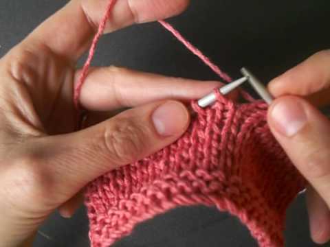 balra dőlő fogyasztás - slip, slip knit(ssk)