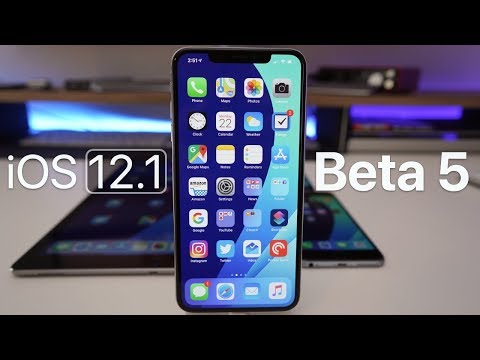 iOS 12.1 Beta 5 - What's New?
