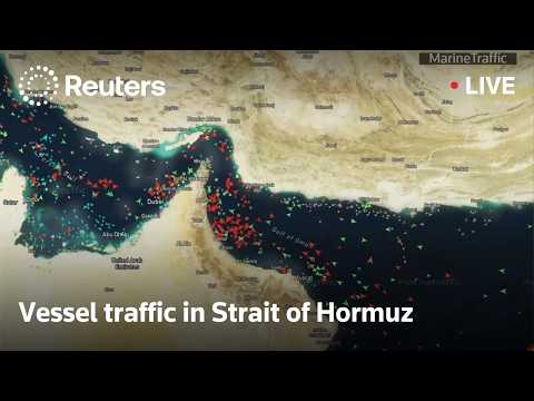 Video Thumbnail: LIVE: Vessel traffic in Strait of Hormuz