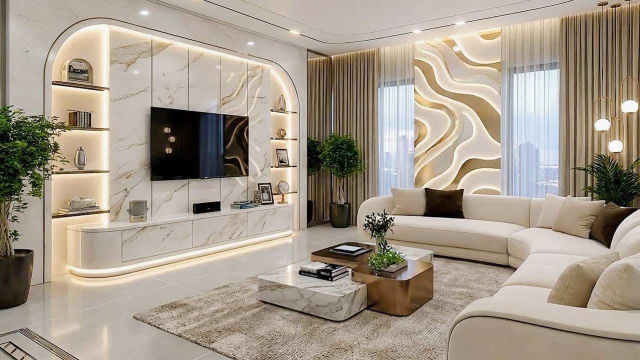 Top 100 Luxury Interior Design Trends 2025 — Villa Furniture, Minimalist Opulence, Biophilic Materials, Smart Integration