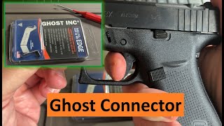 GLOCK 43X - Stock trigger vs. Ghost connector comparison