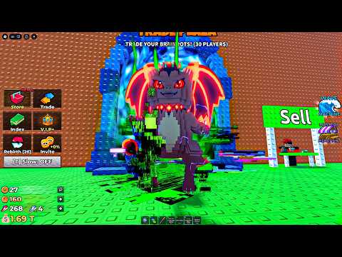 New Infinity Brainrots - New Trade Plaza & New Map - Escape Tsunami For Brainrot