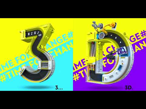 3DLEGENDS® - 3D letters distribution belt - for fun - CGI / 3D animation