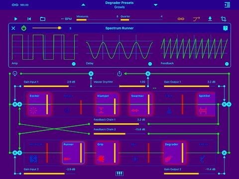 Moebius Lab by Amazing Noises, Demo for the iPad