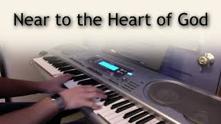Near to the Heart of God - piano instrumental hymn with lyrics