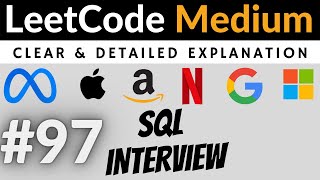 LeetCode Medium 1126 Yelp Interview SQL Question with Detailed Explanation