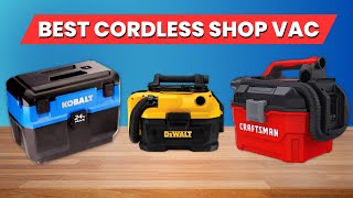 Best Cordless Shop Vacs of 2026 – Top 5 Reviewed!