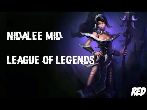 Gameplay commenté league of legends / Nidalee mid [FR] [HD]