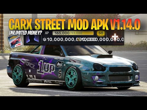 DOWNLOAD‼️CarX Street Mod Apk v1.14.0 Gameplay - Unlimited Money Unlock All Cars Work Android & iOS😍