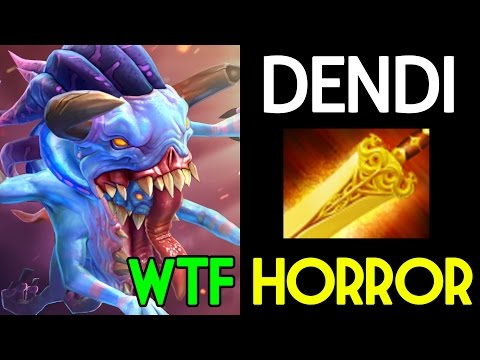 Dendi DOTA 2 [Puck] WTF Radiance - Horror Build