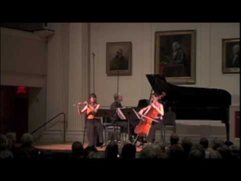Dolce Suono Trio performs Charles Abramovic's "Laus D (A Haydn Tribute)"