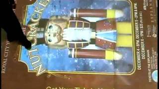 Interactive Projection System in Shopping Mall. Animate Effect with Glitter Theme.