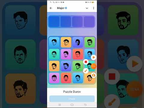 25/09/24 Puzzle Durov in Major mini app in telegram
