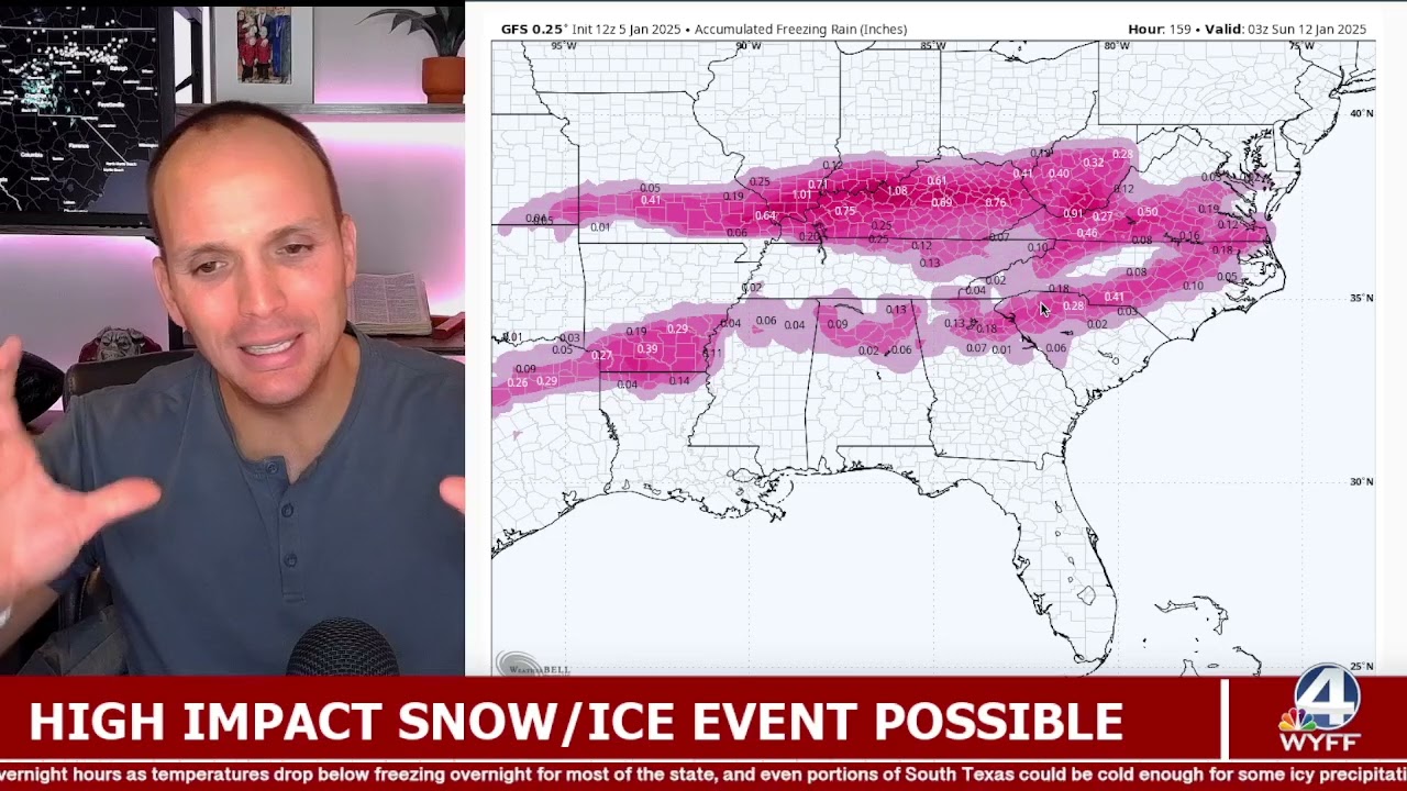 Snow & Ice Storm Possible This Week