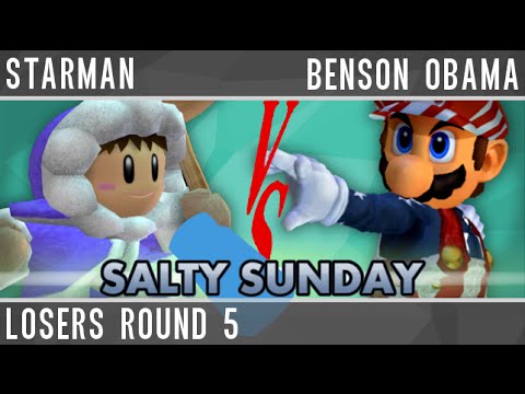 Salty Sunday 110 (Melee) - Starman VS Benson Obama - Losers Round 5