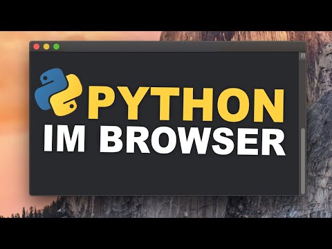 #Python ohne Installation im Browser | Tutorial Deutsch (#28)