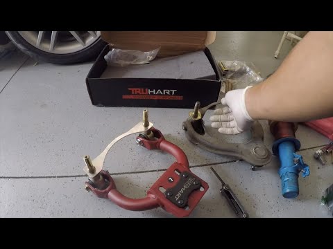 Integra Front Camber Kit TruHart Part 2 Installation Upper Control Arm