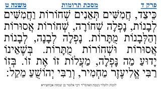 מסכת תרומות פרק ד משנה ט