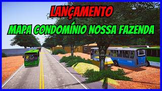 ????Gameplay Novo Mod Mapa Condomínio Nossa Fazenda | Proton Bus Simulator | Mods | PBSU | Simulador