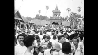 พิธีบรรจุพระเครื่อง 25 พุทธศตวรรษ วัดพระธาตุหริภุญไชย (2501)
