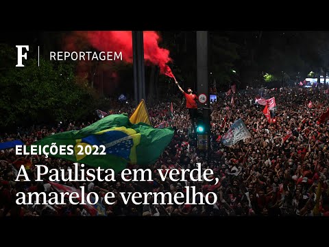 Cerveja, festa e churrasco: a apuração e a vitória de Lula na Paulista