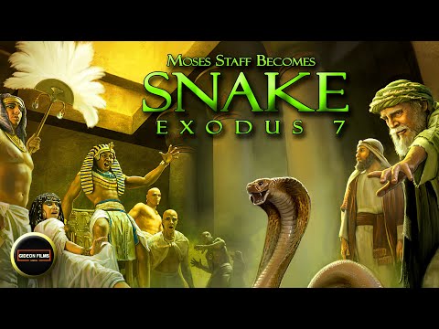 Moses: Aaron’s Staff Becomes a Snake | Exodus 7 | Plague of Blood | Blood in Egypt | Pharaoh